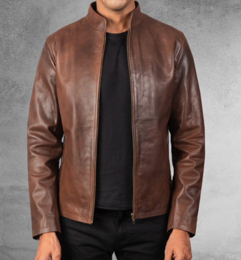 Mac Leather Biker Jacket