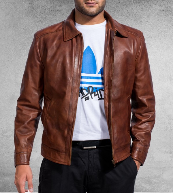 Bosov Leather Jacket For Men